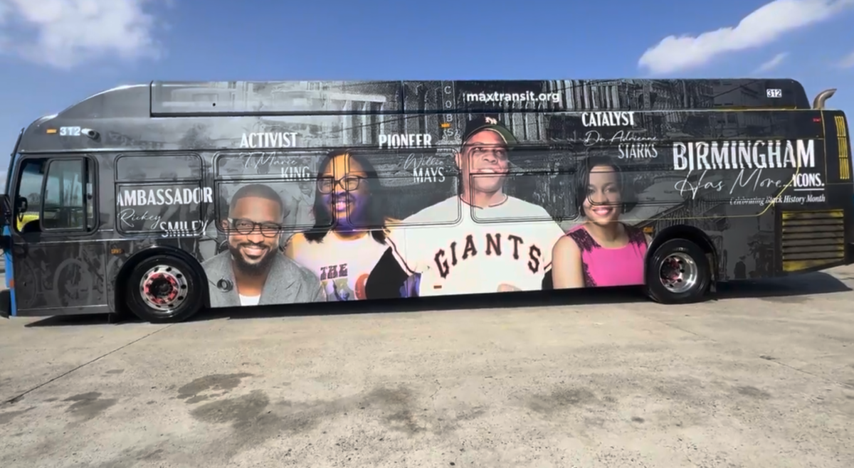 MAX Transit 2025 Black History bus revealed—Birmingham has more
